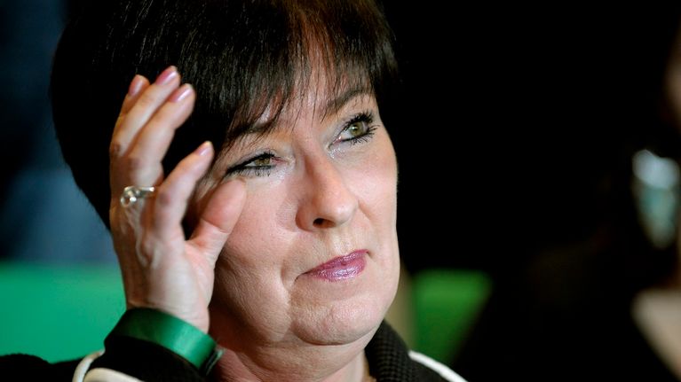 Mona Sahlin lähikuvassa
