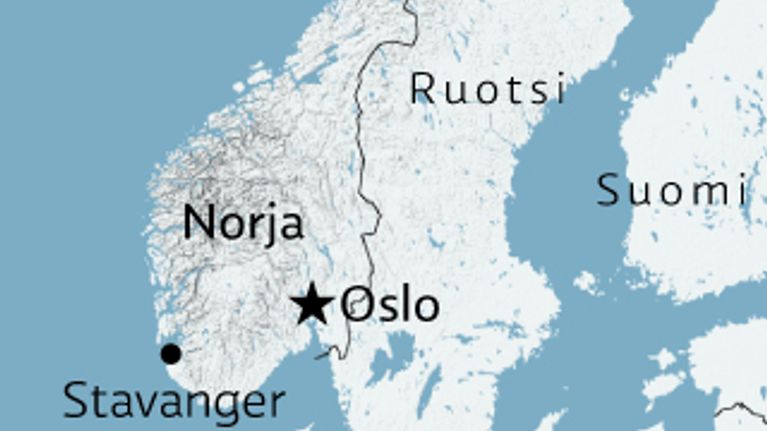 Norja kartta