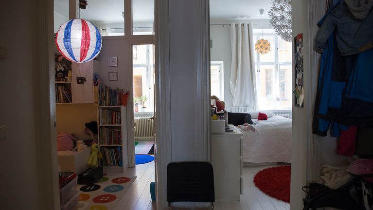 kerrostaloasunto sisältä iso robertinkadulla