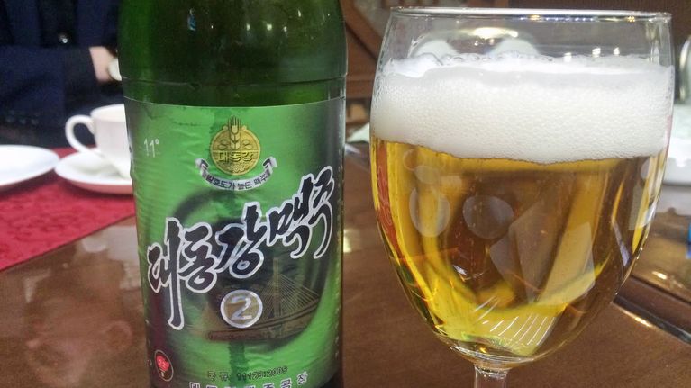 Taedonggang-olut on suosituin pohjoiskorealainen olutmerkki.