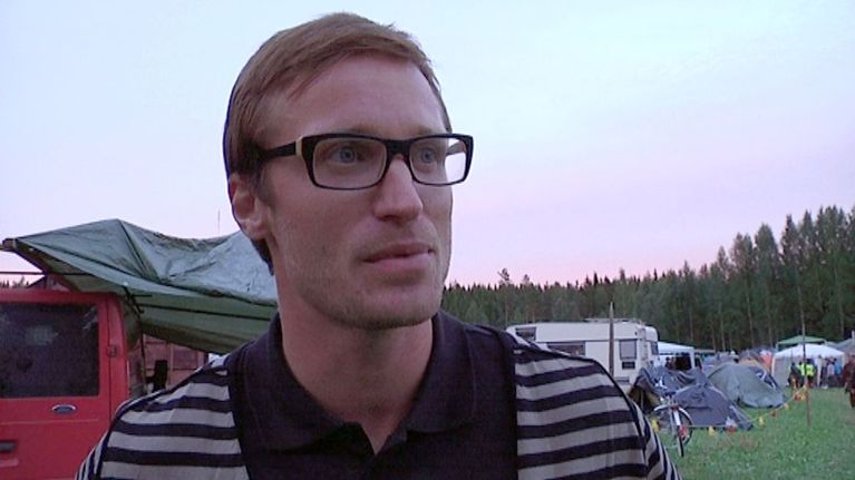 Kimmo Rantamäki on Naamat-konkari. Arvo Vuorela / Yle.