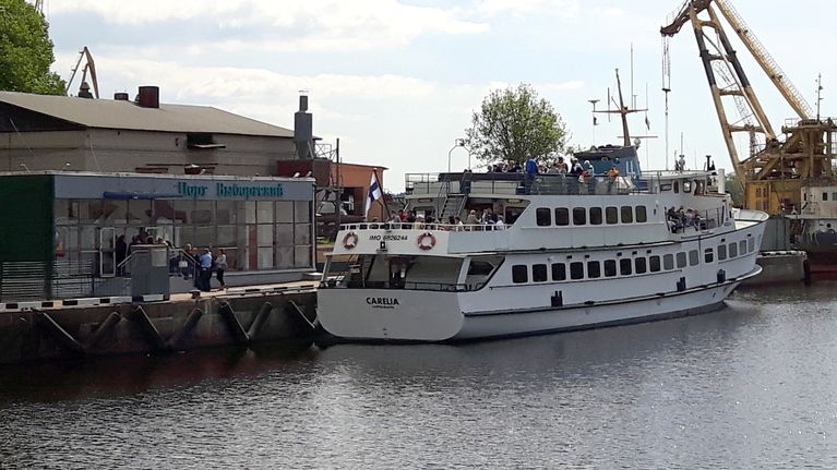M/S Carelia Viipuri satama risteilyt Saimaan kanava 