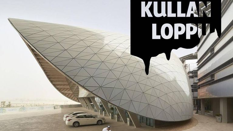 Masdarin ekologinen mallikaupunki Abu Dhabissa enteilee siirtymistä aikakauteen, jolloin energian lähteenä ei enää ole öljy.