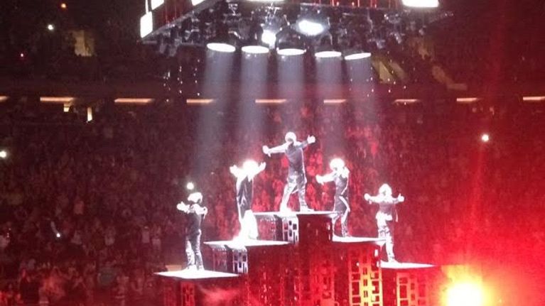 NKOTB Madison Square Gardenissa.
