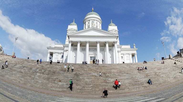 Helsingin tuomiokirkko.