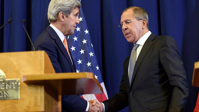 John Kerry ja Sergei Lavrov