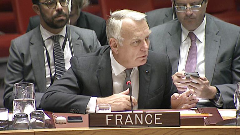 Ranskan ulkoministerin Jean-Marc Ayrault