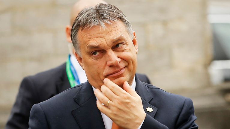 Unkarin pääministeri Viktor Orbán.