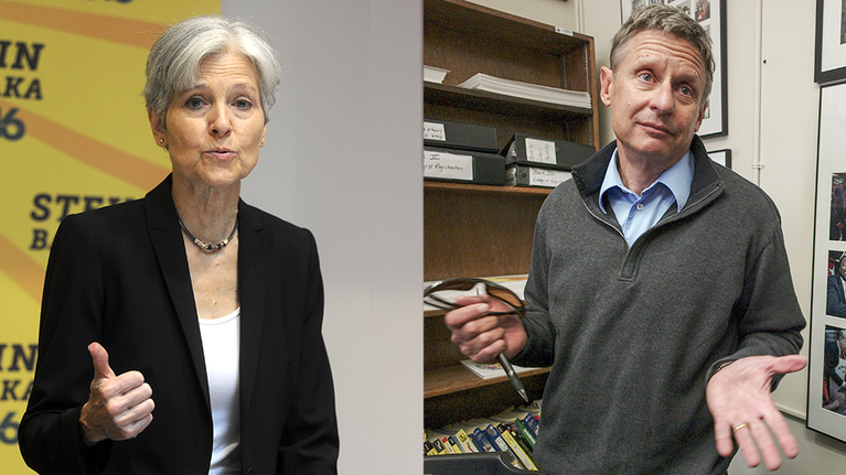 Jill Stein ja Gary Johnson