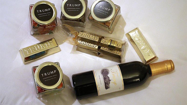 Trumpin hotellituotteita