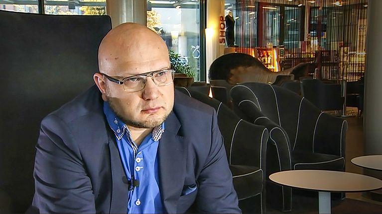 Nuorisosäätiön hallituksen puheenjohtaja Perttu Nousiainen.
