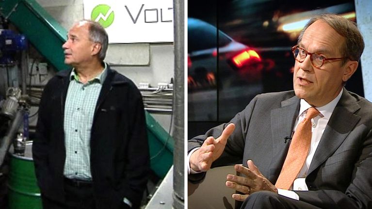 Juha Hulkko ja Jorma Ollila.