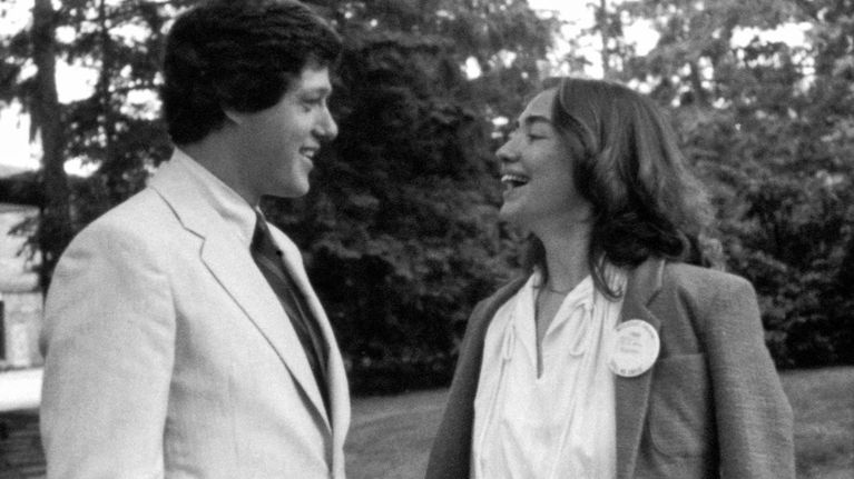 Bill Clinton ja Hillary Rodham vuonna 1969 Wellesley Collegessa, missä Clinton opiskeli.
