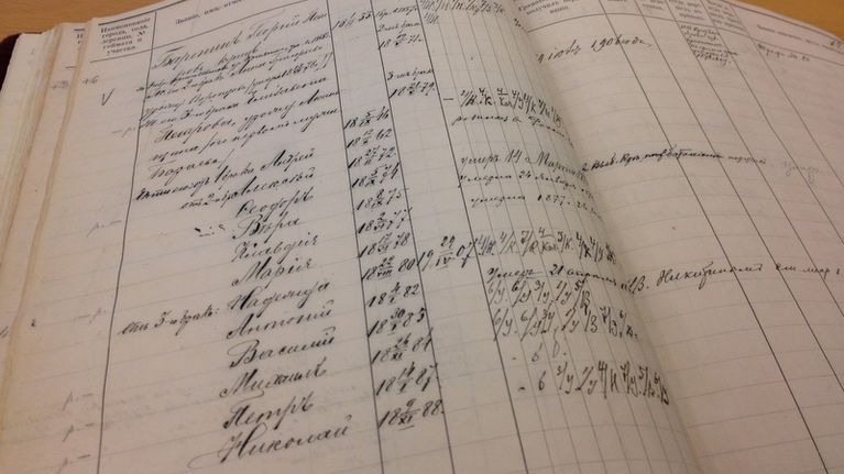 Ortodoksisten seurakuntien kirkonkirjat kirjoitettiin venäjäksi. 