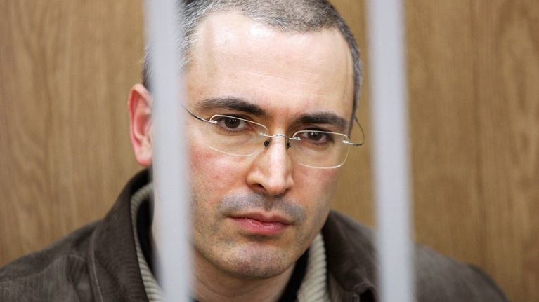 Mihail Hodorkovski  Moskovassa 2005.