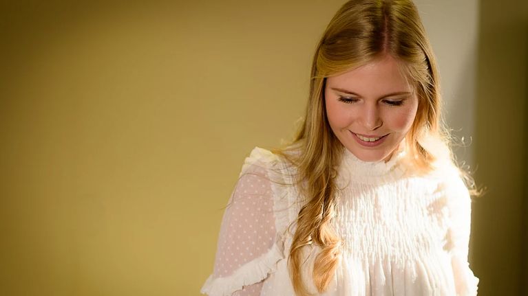 Vuoden 2016 Lucia-neito Ingrid Holm.