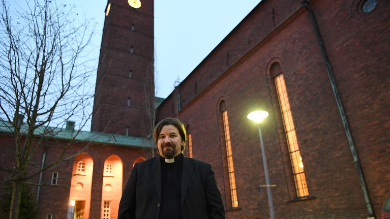 Paavalin seurakunnan kirkkoherra Kari Kanala.