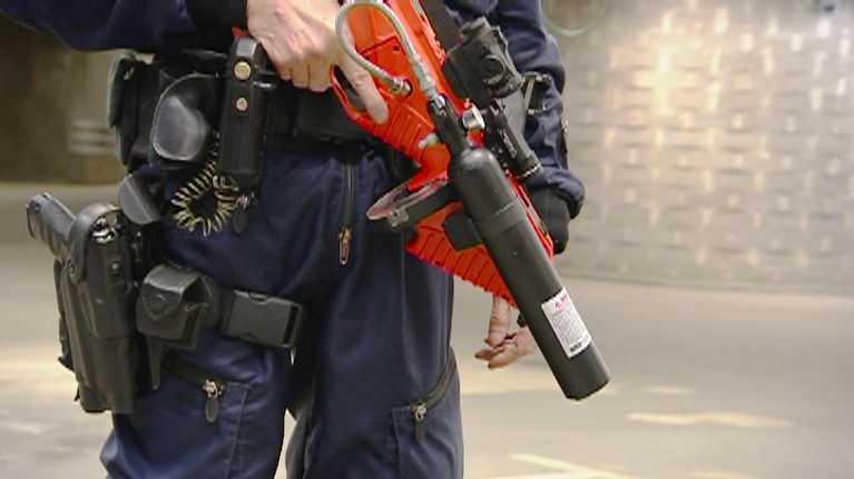 FN 303 kuuluu poliisin varustukseen vain muutamassa Euroopan maassa.