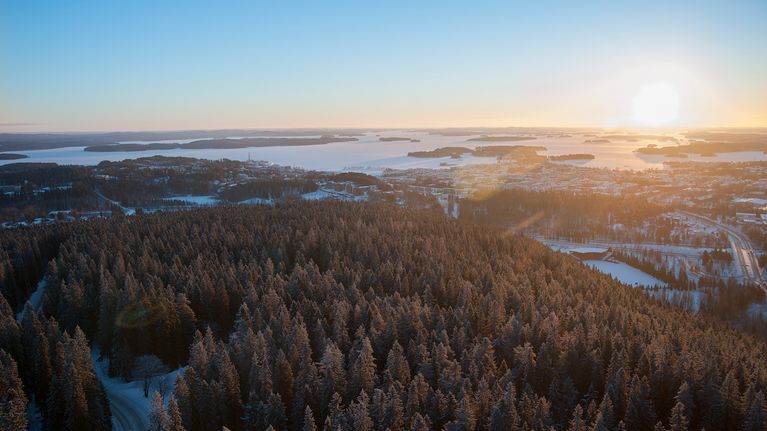 Näkymä Puijolta