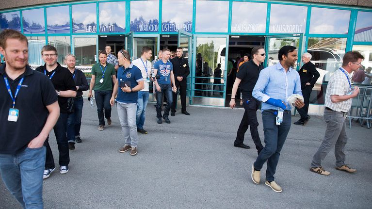 Microsoftin työntekijöitä