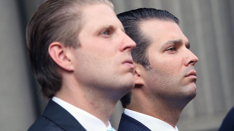 Eric Trump ja Donald Trump Jr.