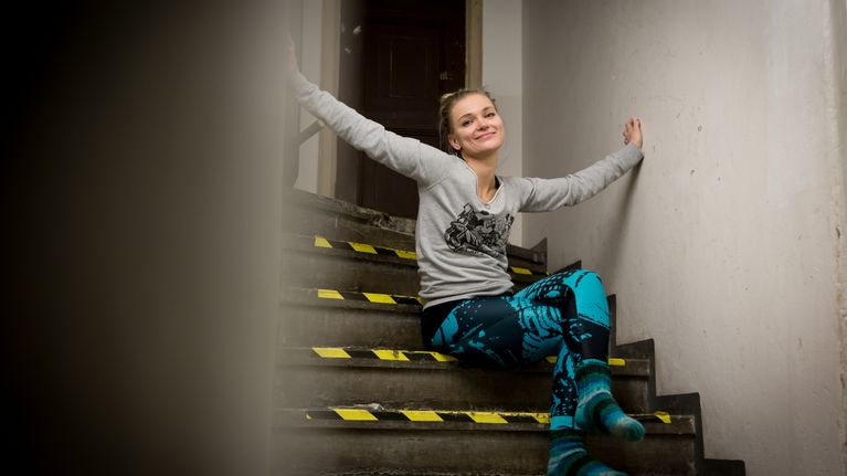 Freelancenäyttelijä Marjo Lahti