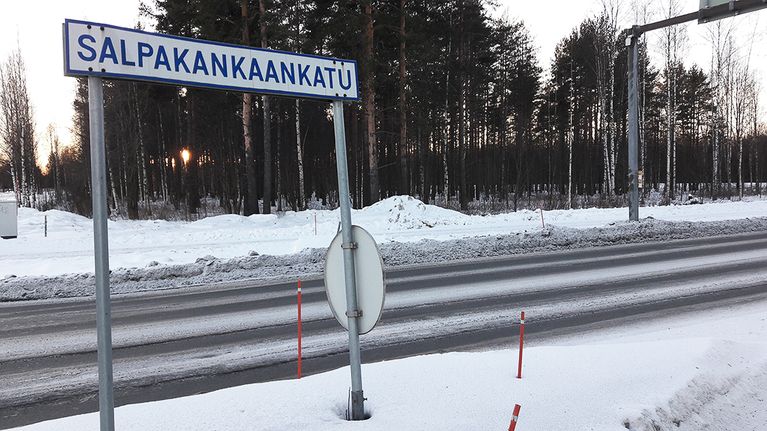 Salpakankaankatu JOensuussa