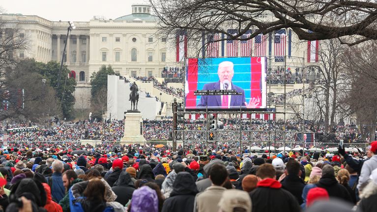 Trumpin virkaanastujaiset.