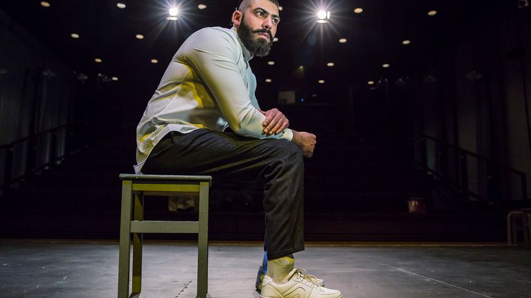 Näyttelijä Bakr Hasan.