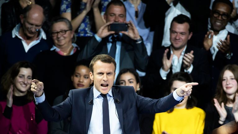 Emmanuel Macron.