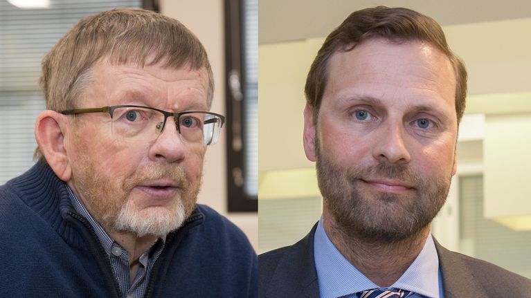 Vasemmalta: Markku Hirvonen ja Janne Juusela