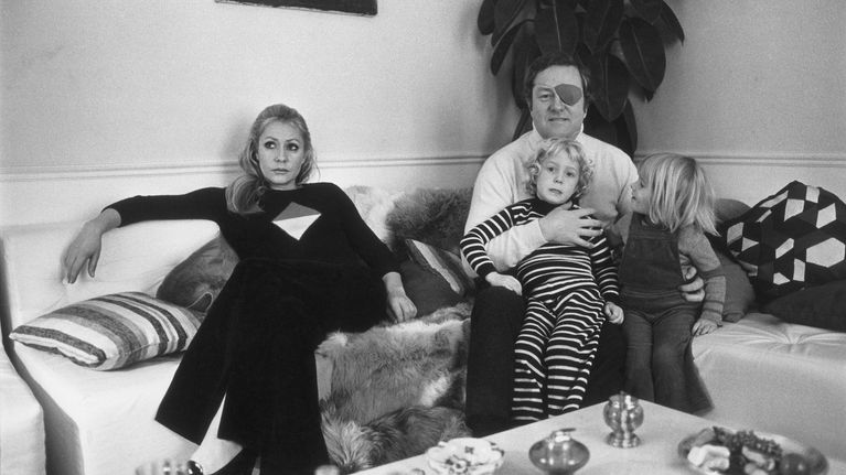 Marine Le Pen ja perhe 1972.