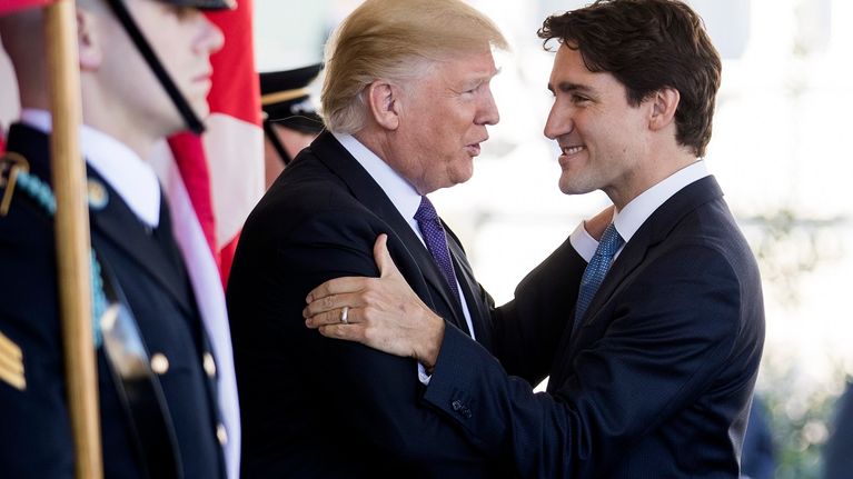 trump ja trudeau