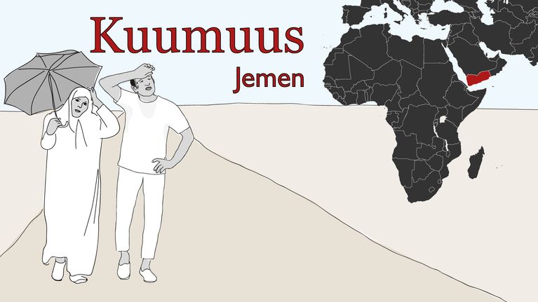 Ilmastopakolaiset kuumuus Jemen