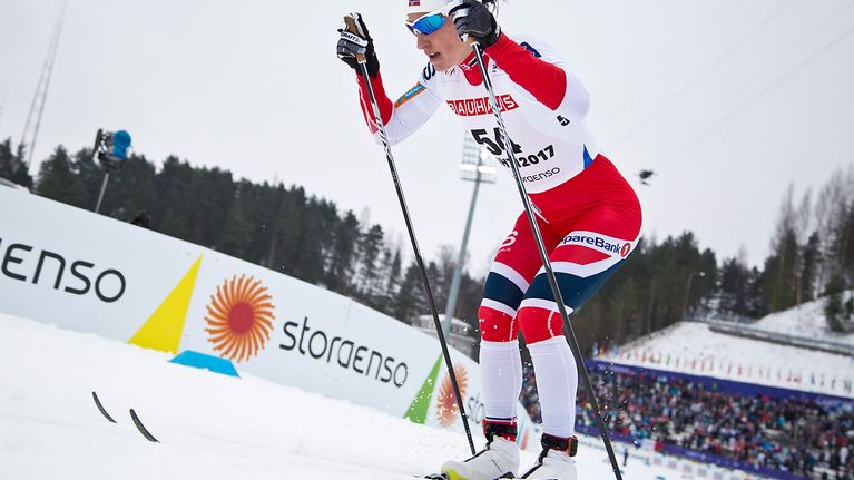 Marit Björgen kuvassa