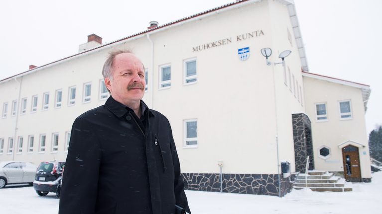 Muhoksen kunnanjohtaja Jukka Syvävirta.