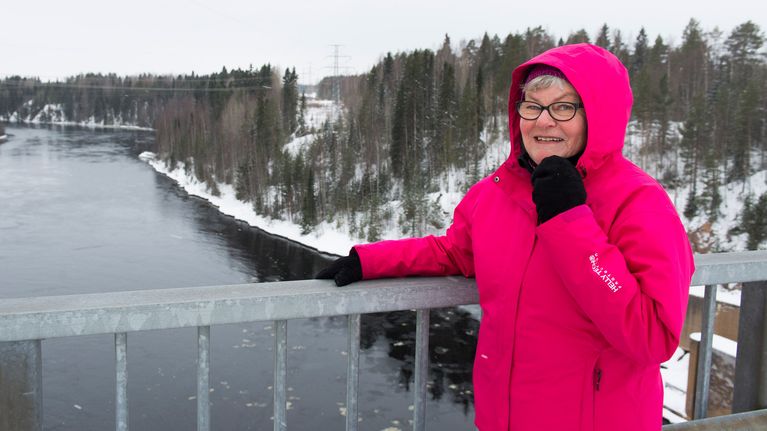 Muhoslainen Lea Ojala-Hänninen.
