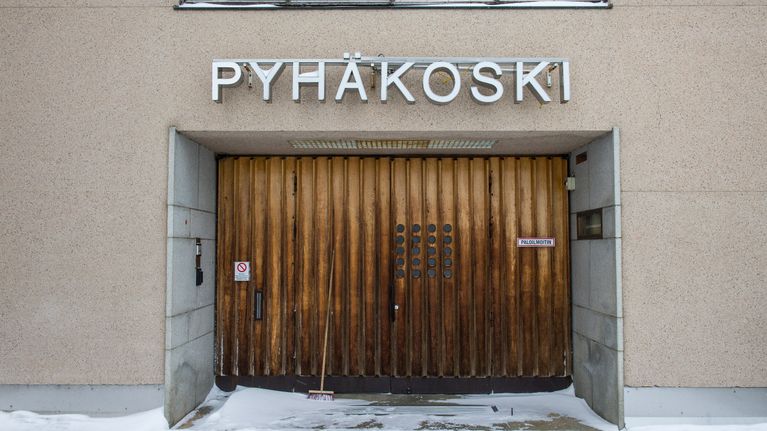 Oulujoen Pyhäkosken voimalaitos Muhoksen Leppiniemessä.