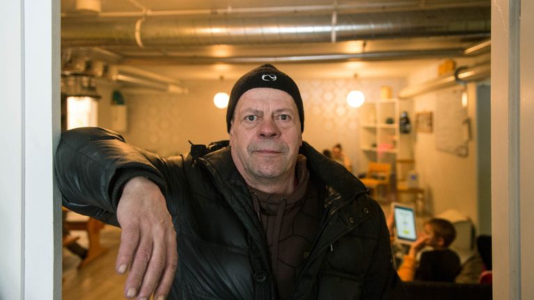Valmennuspaja Tärpin vieras Reijo Laanila.