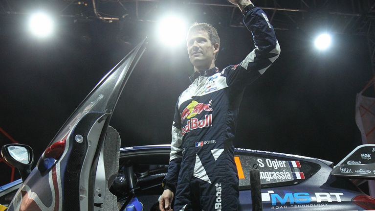Sebastien Ogier Meksikon MM-rallissa.