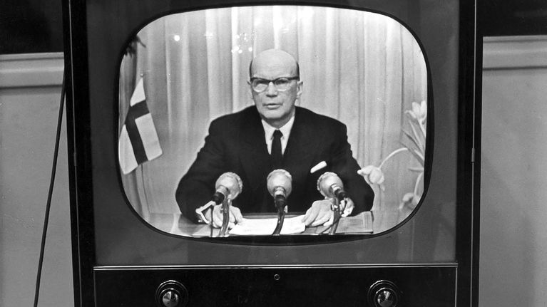Presidentti Kekkosen uudenvuodenpuhe 1958