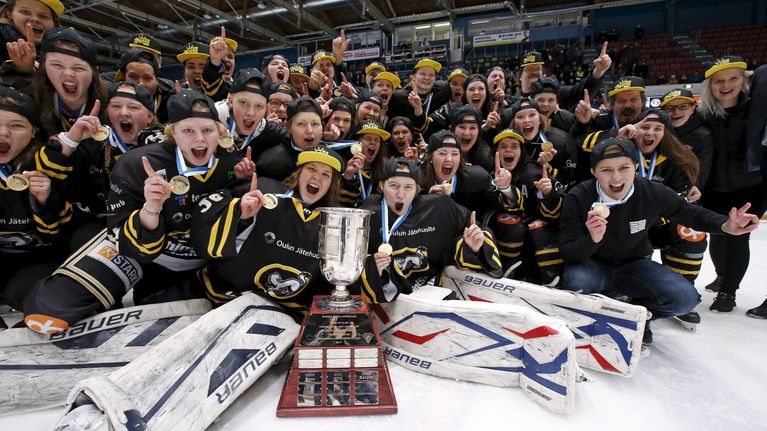 Kärpät naiset Suomen mestari 2017