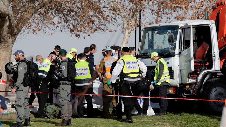 Autoisku Israelissa tammikuussa