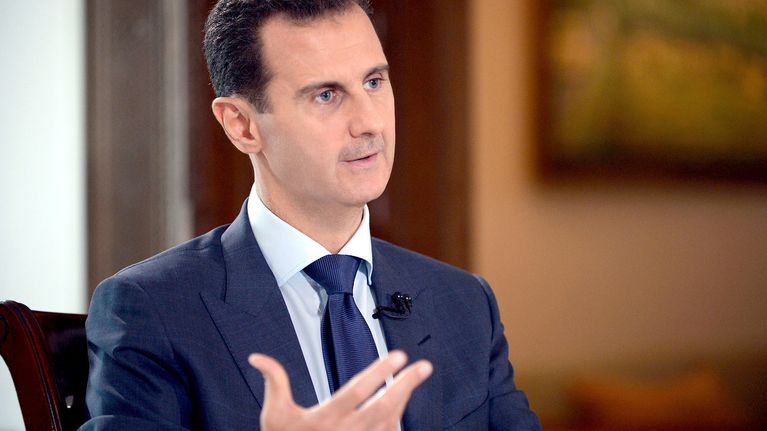 Bashar al-Assad vuonna 2016.