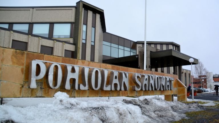 Pohjolan Sanomien toimistustalo.