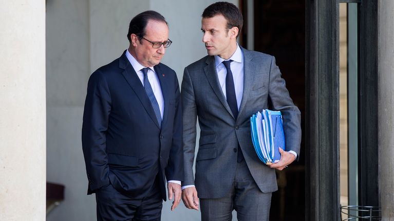 Hollande ja Macron