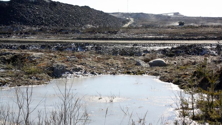 Terrafamen nikkeli- ja sinkkikaivos Kainuussa, Sotkamossa.
