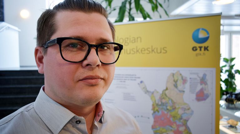  Tutkija Antti Pasanen, Geologian tutkimuskeskus.