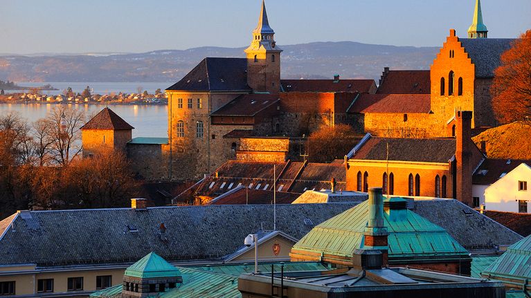  Akershus linnoitus Norja Oslo.