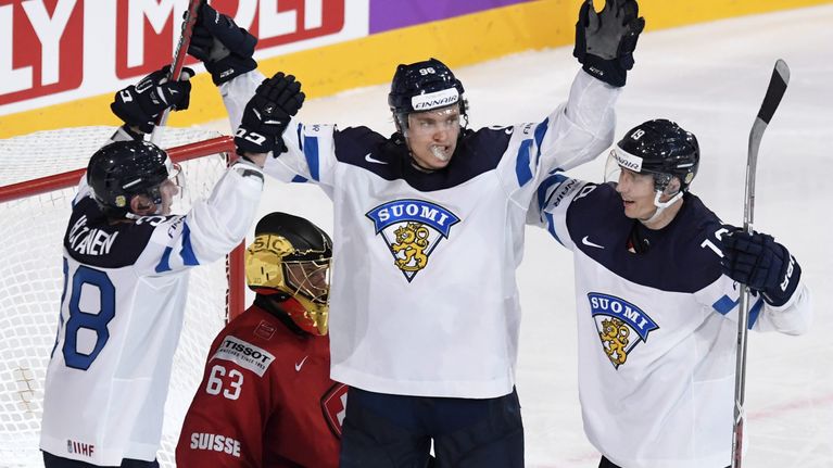 Mikko Rantanen Leijonat juhlii